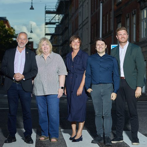 Jes Lunde - Susanne Juhl Krebs - Marianne Mulle Jensen - Sune Kragelund - Steffen Helledie Foto: Benny Rytter